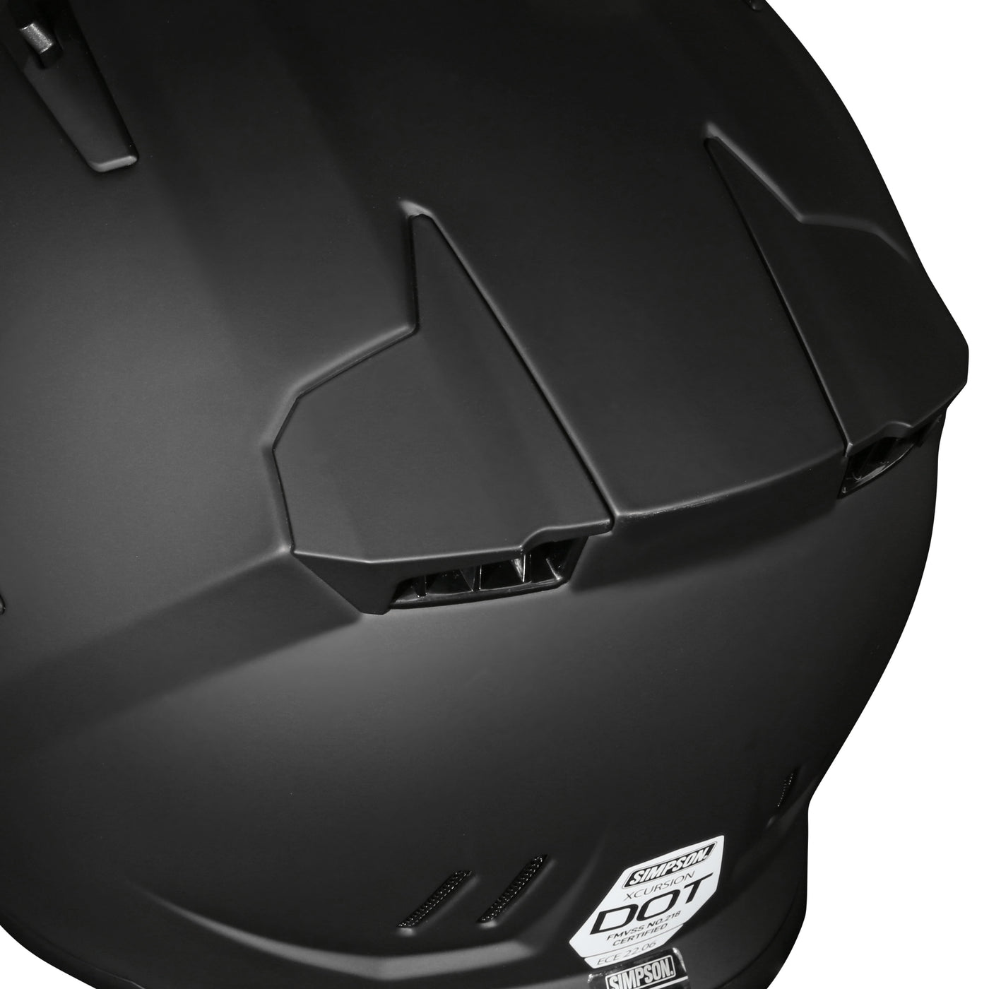 SIMPSON Helmet Xcursion matt black