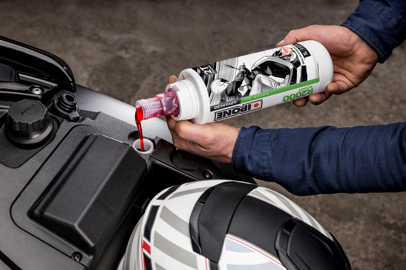 Ipone R2000 SCOOT strawberry 1L (15)