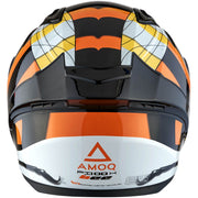 AMOQ Helmet FI100 Bee glossy black JNR