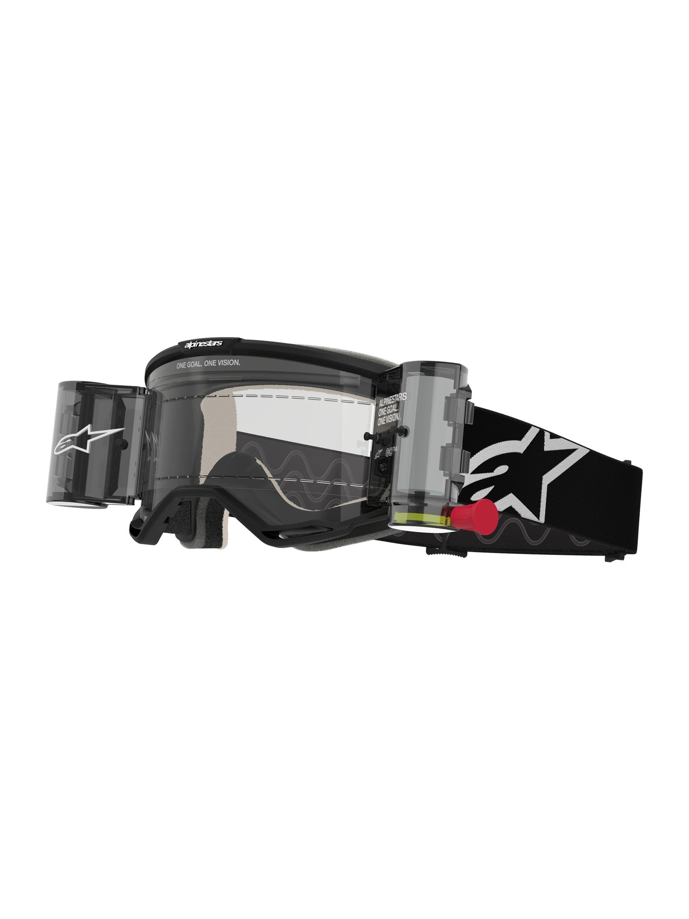 Alpinestars Goggle Vision 5 CORP Black/ Clear ROLL-OFF