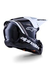 Alpinestars Helmet S-M3 Radium Black/White
