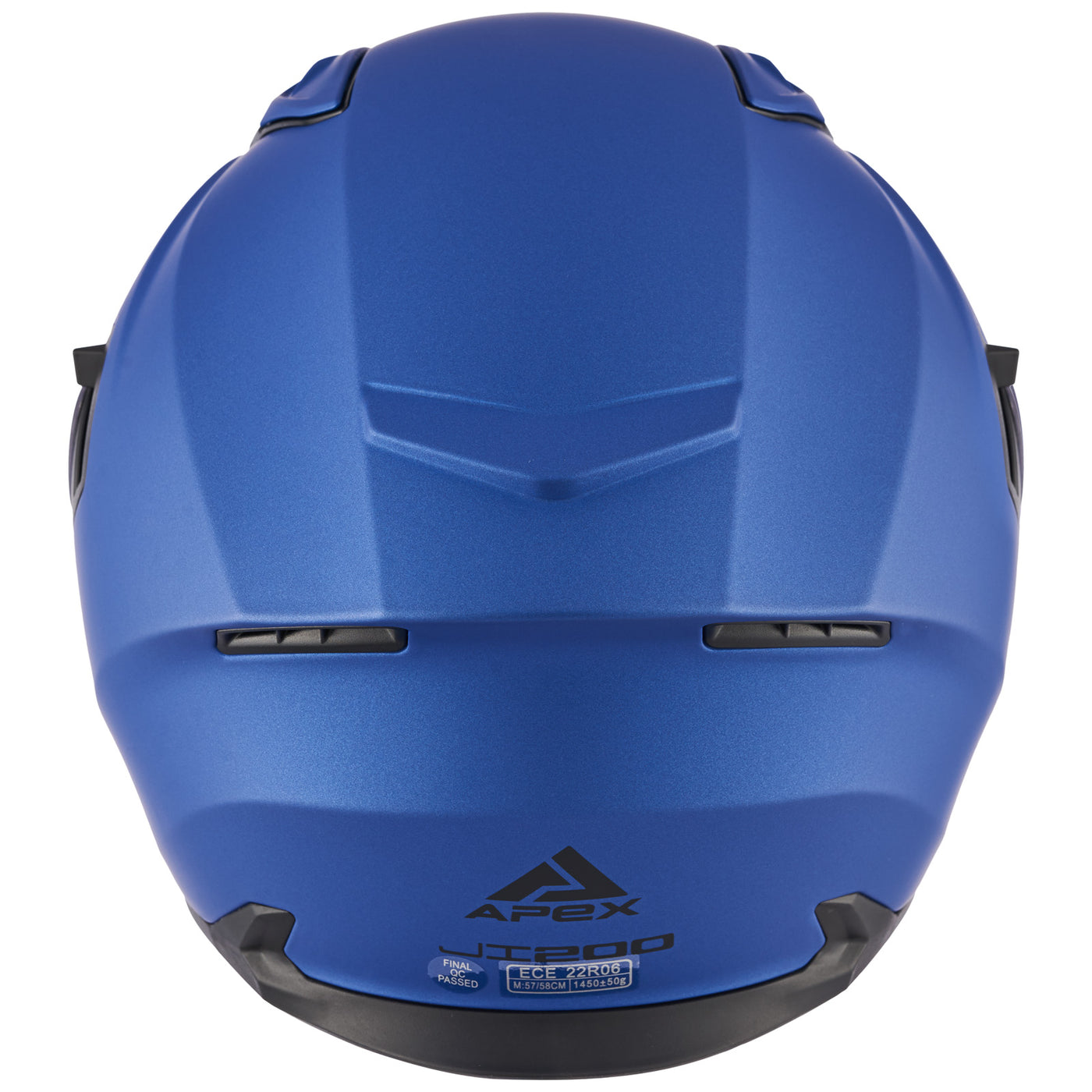 APEX Helmet JI200 Solid metallic blue matt