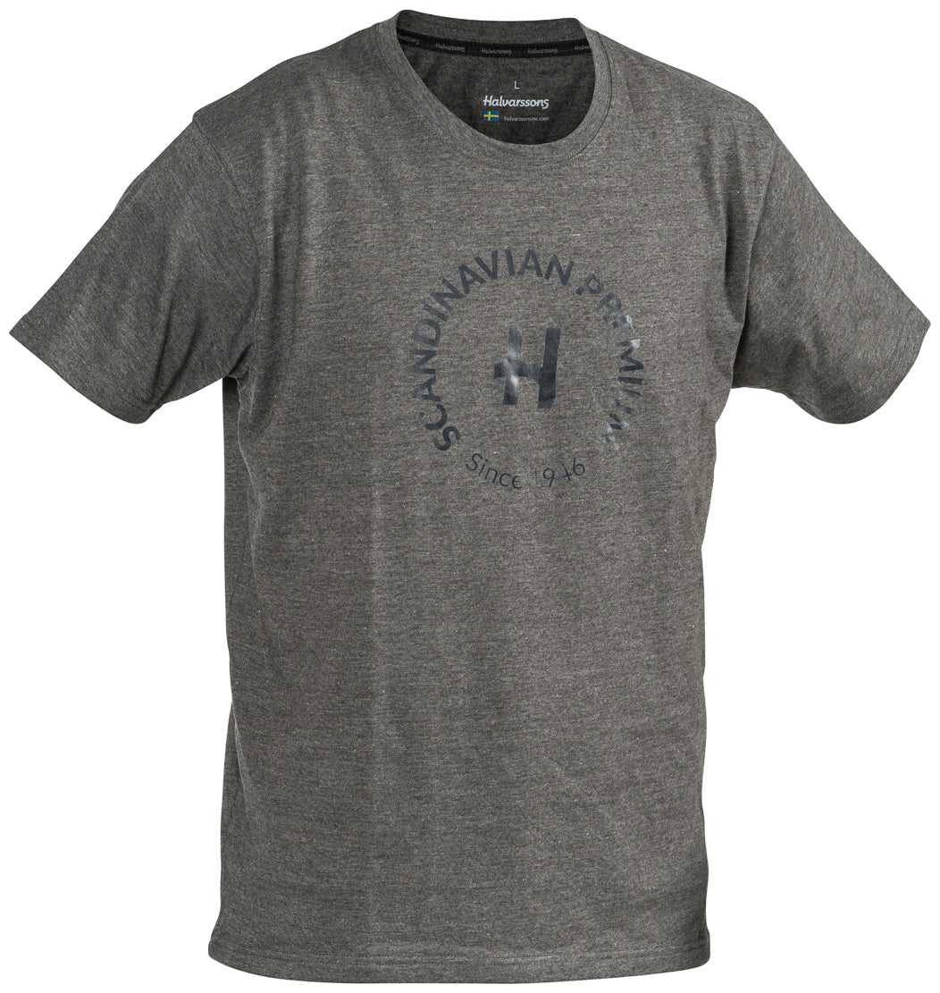 Halvarssons T-shirt H Tee Graphite