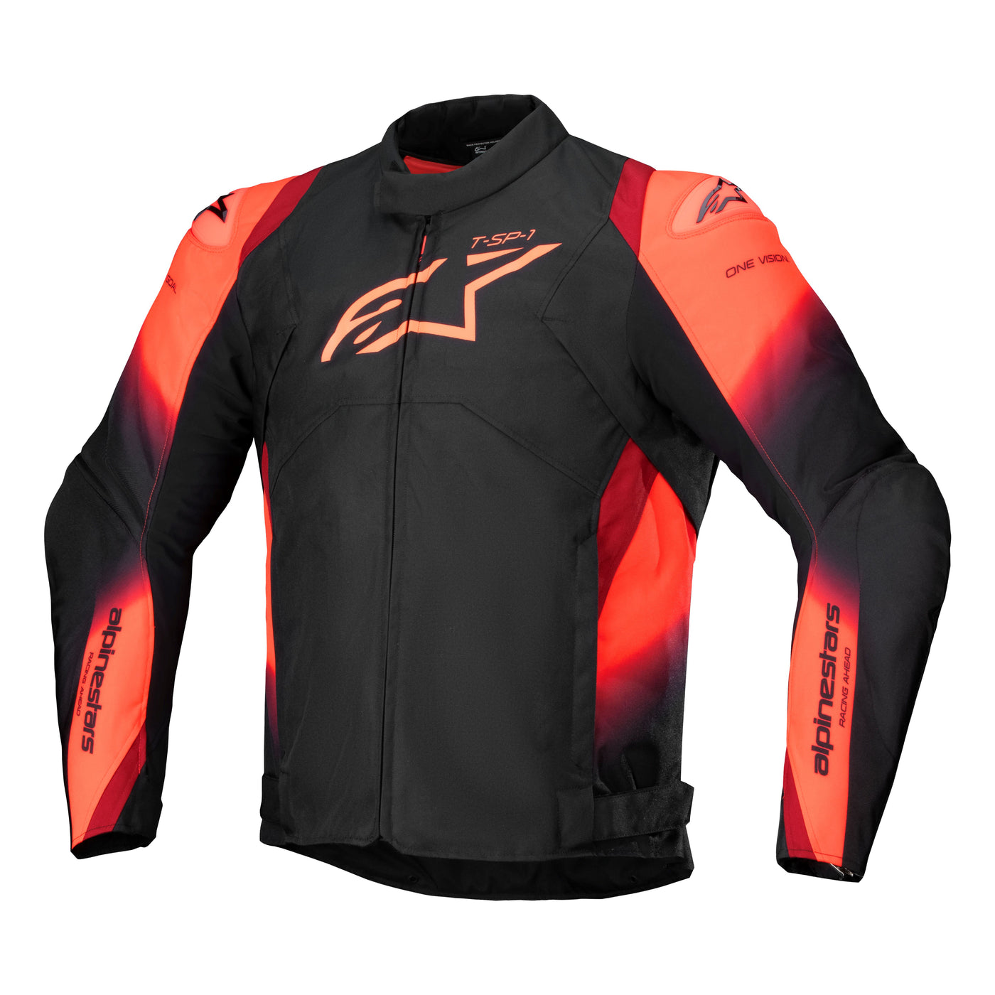 Alpinestars Jacket T-SP 1 v2 Waterproof Black/Red Fluo