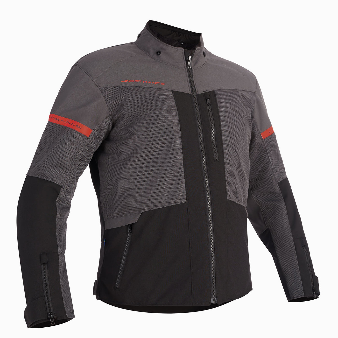 Lindstrands Textile Jacket Rexbo V2 Grey Black