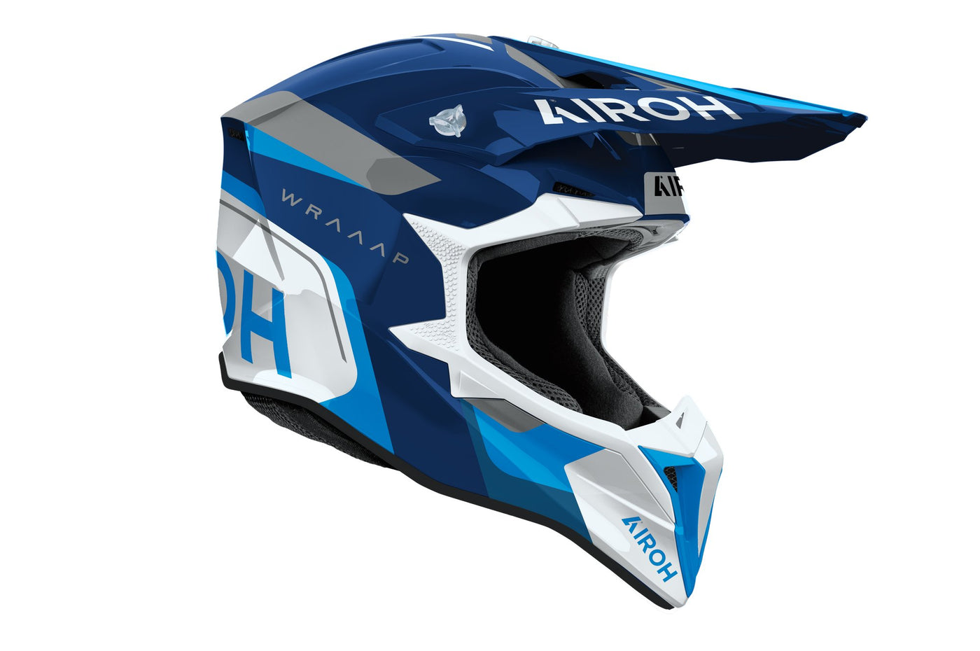 Airoh Helmet Wraaap Conquer Blue gloss