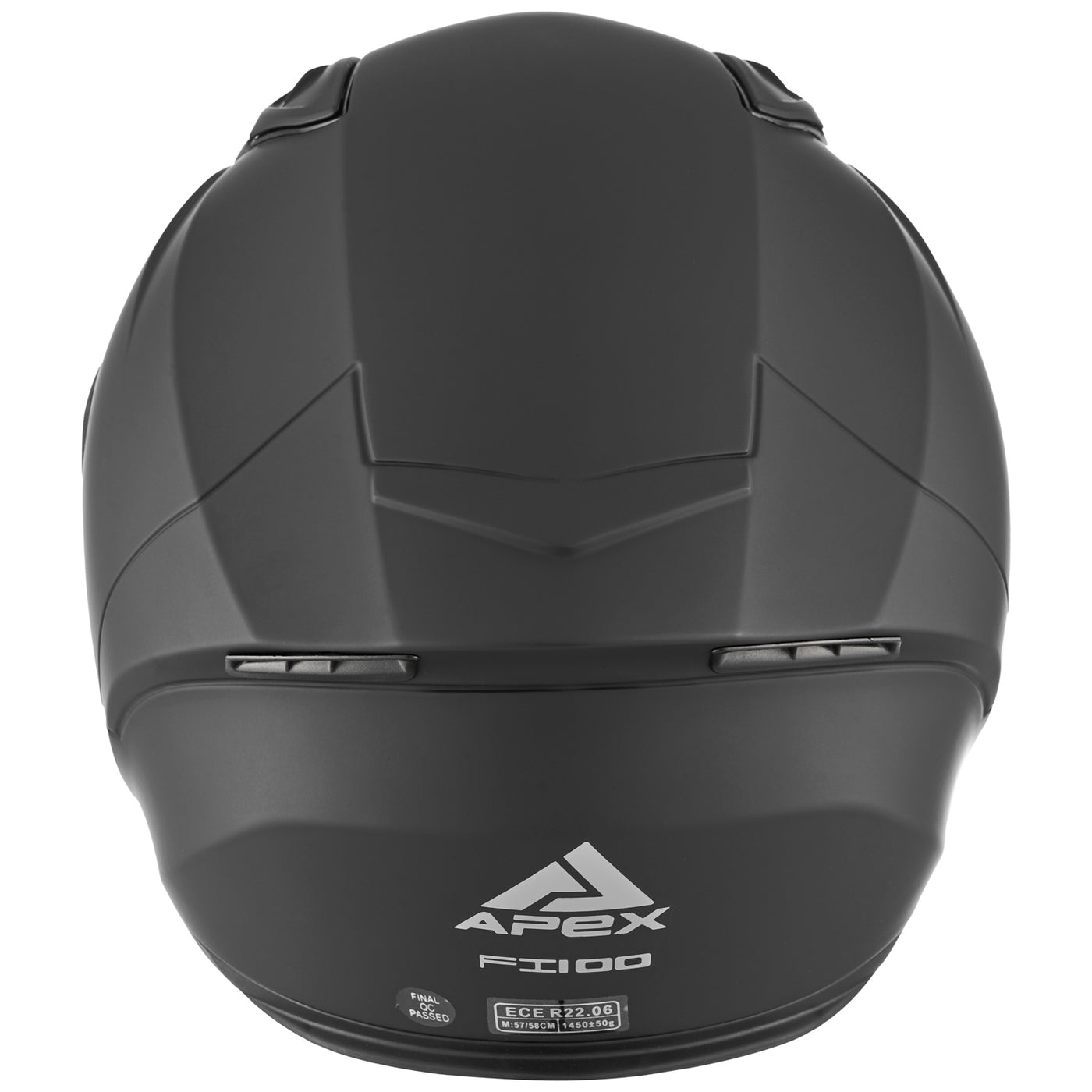 APEX Helmet FI100 Solid matt black