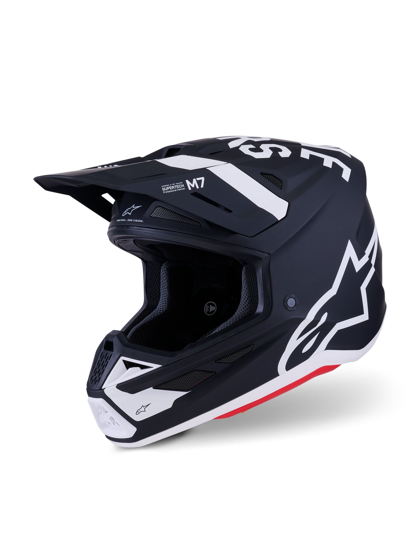 Alpinestars Helmet S-M7 Dasher Black/White