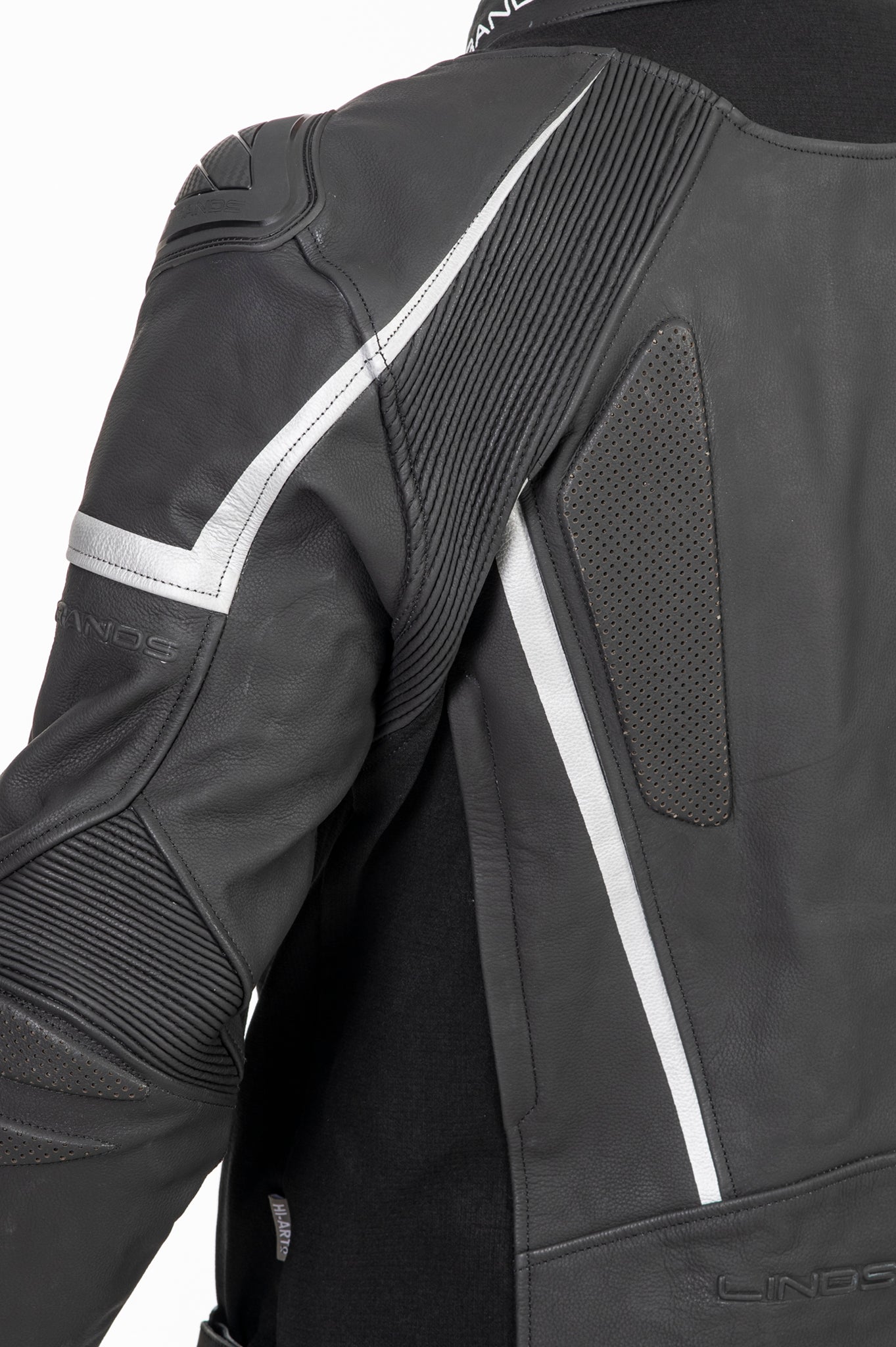 Lindstrands Leather Jacket Sanden Black