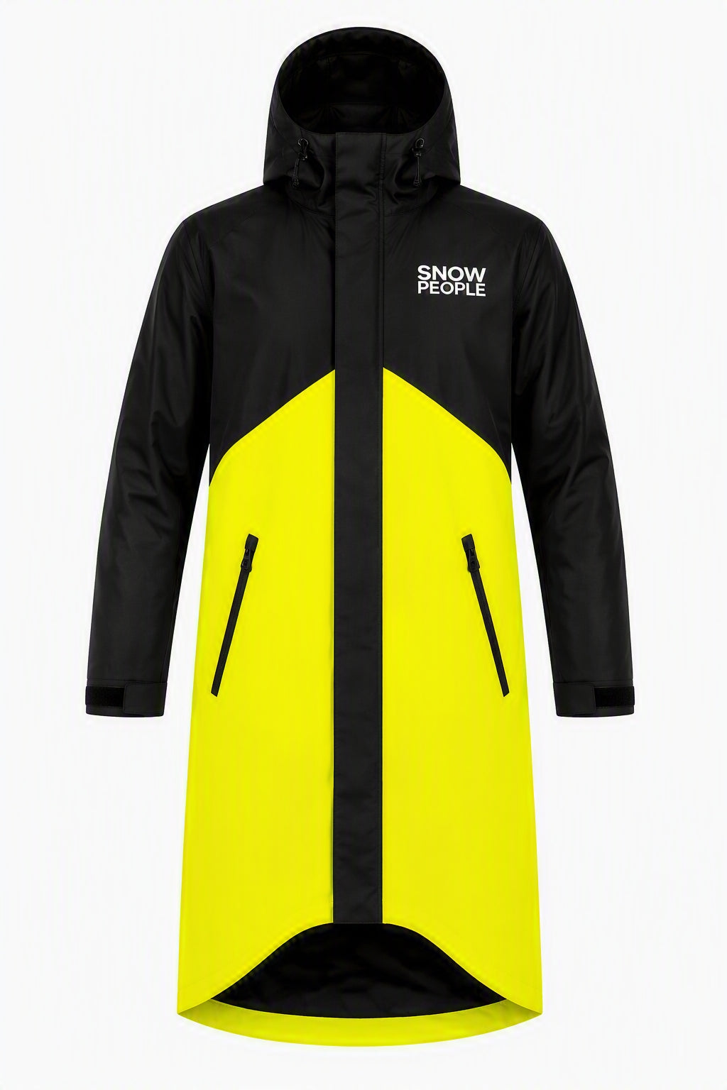 Snowpeople Shield Pit Coat Black/Hivis