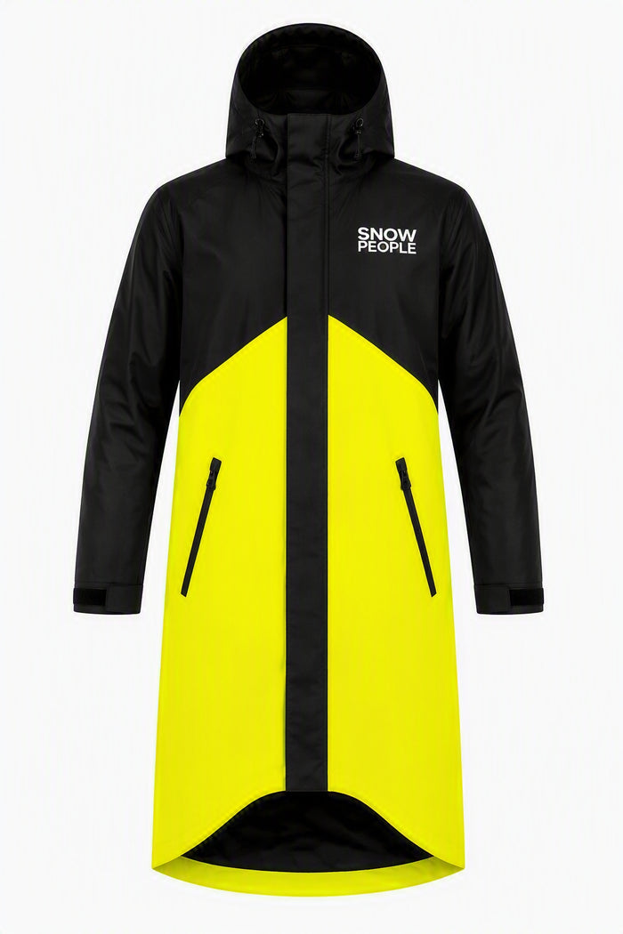 Snowpeople Shield Pit Coat Black/Hivis