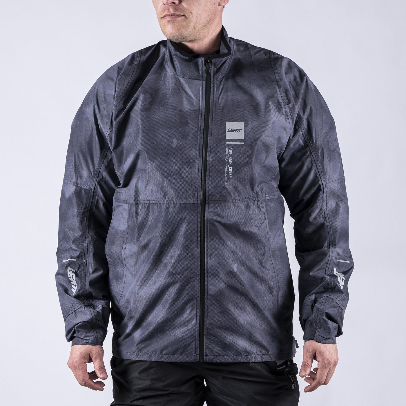Leatt Jacket ADV Rain Cover Camo Black/Grey