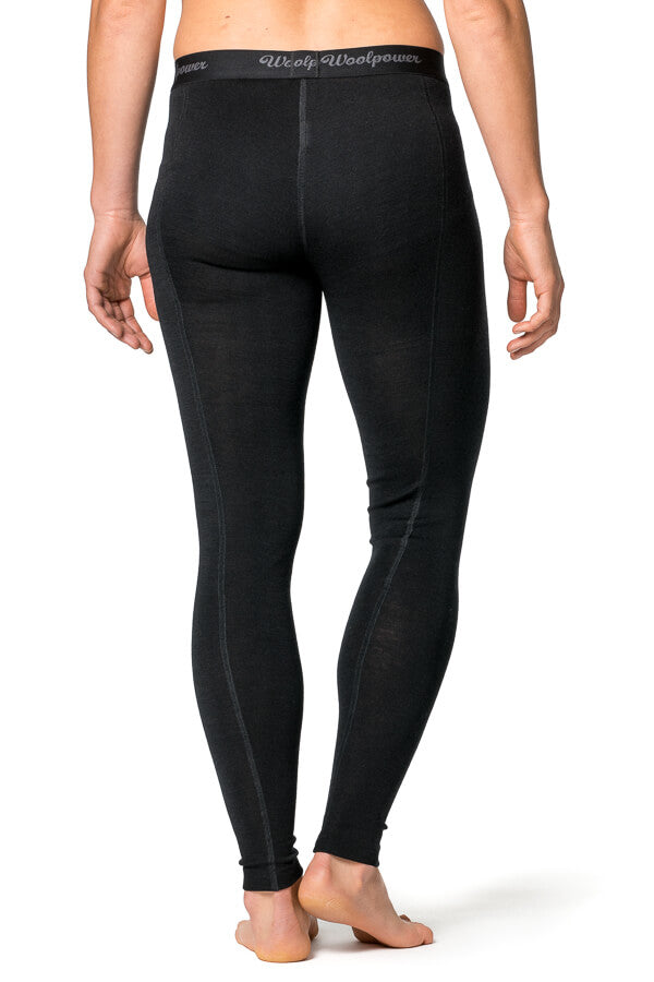 Woolpower Long john Ws Merino base layer black