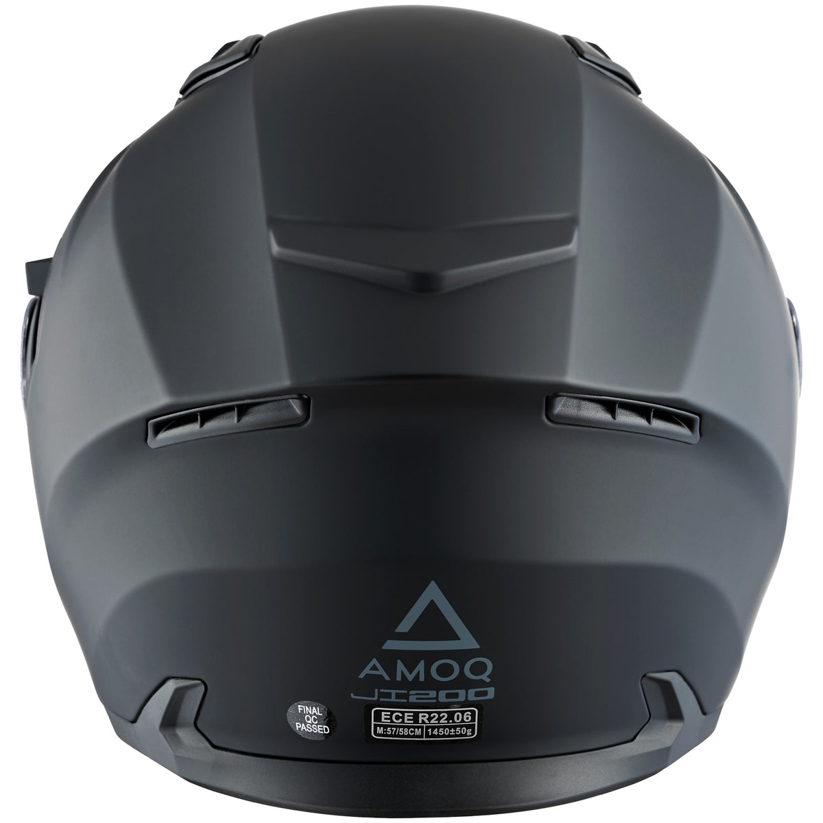 AMOQ Helmet JI200 Solid matt black