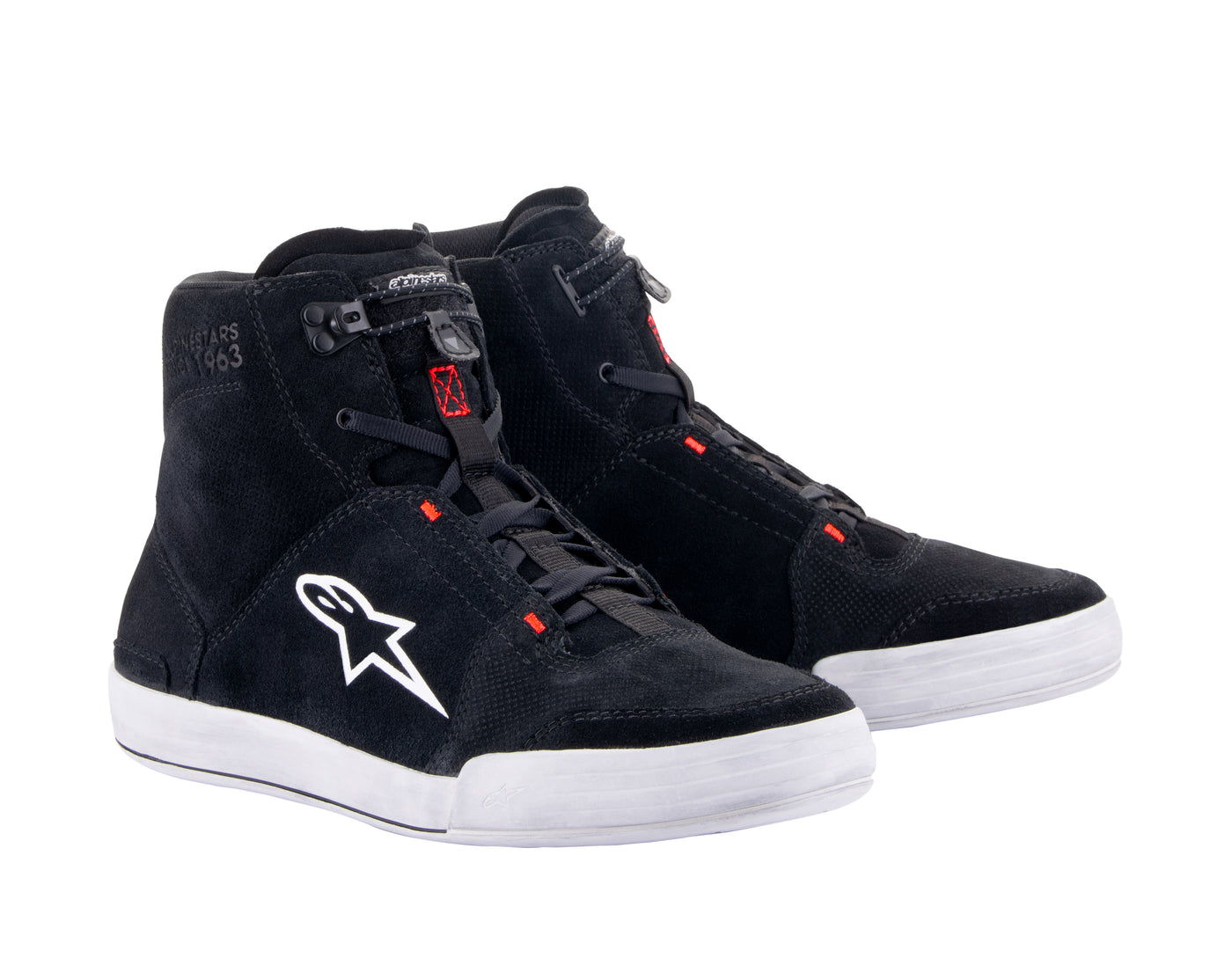 Alpinestars Shoe Chrome Black/Grey/Red