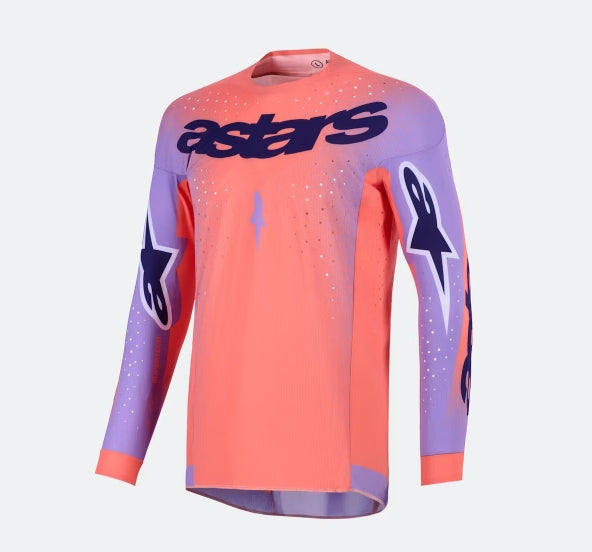 Alpinestars Jersey Supertech Vesta Lilac/Red