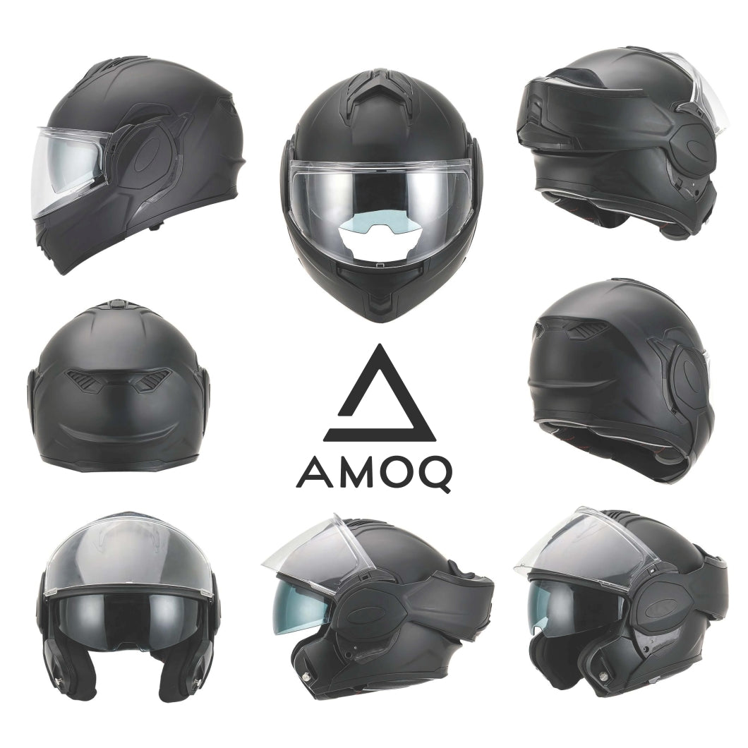 AMOQ Helmet MI200 mattblack