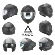 AMOQ Helmet MI200 mattblack