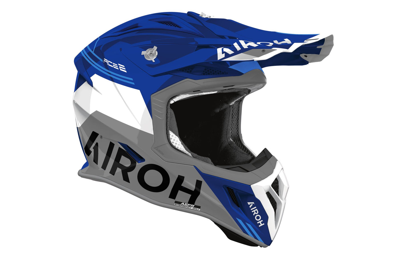 Airoh Helmet Aviator Ace 2 Fury Blue gloss