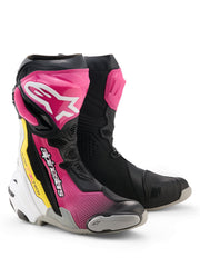 Alpinestars Boot Supertech R v2 Black/Pink/White/Yellow