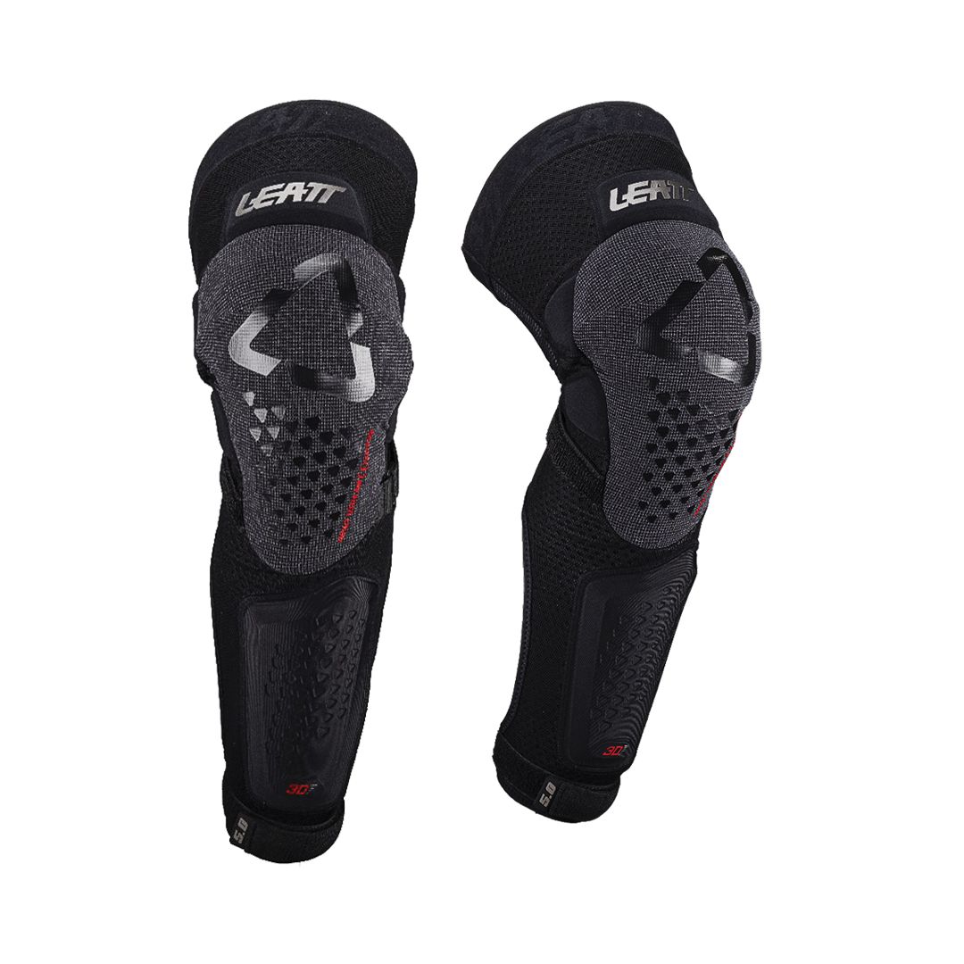 Leatt Knee Guard 3DF 5.0 Evo EXT #XXL Black