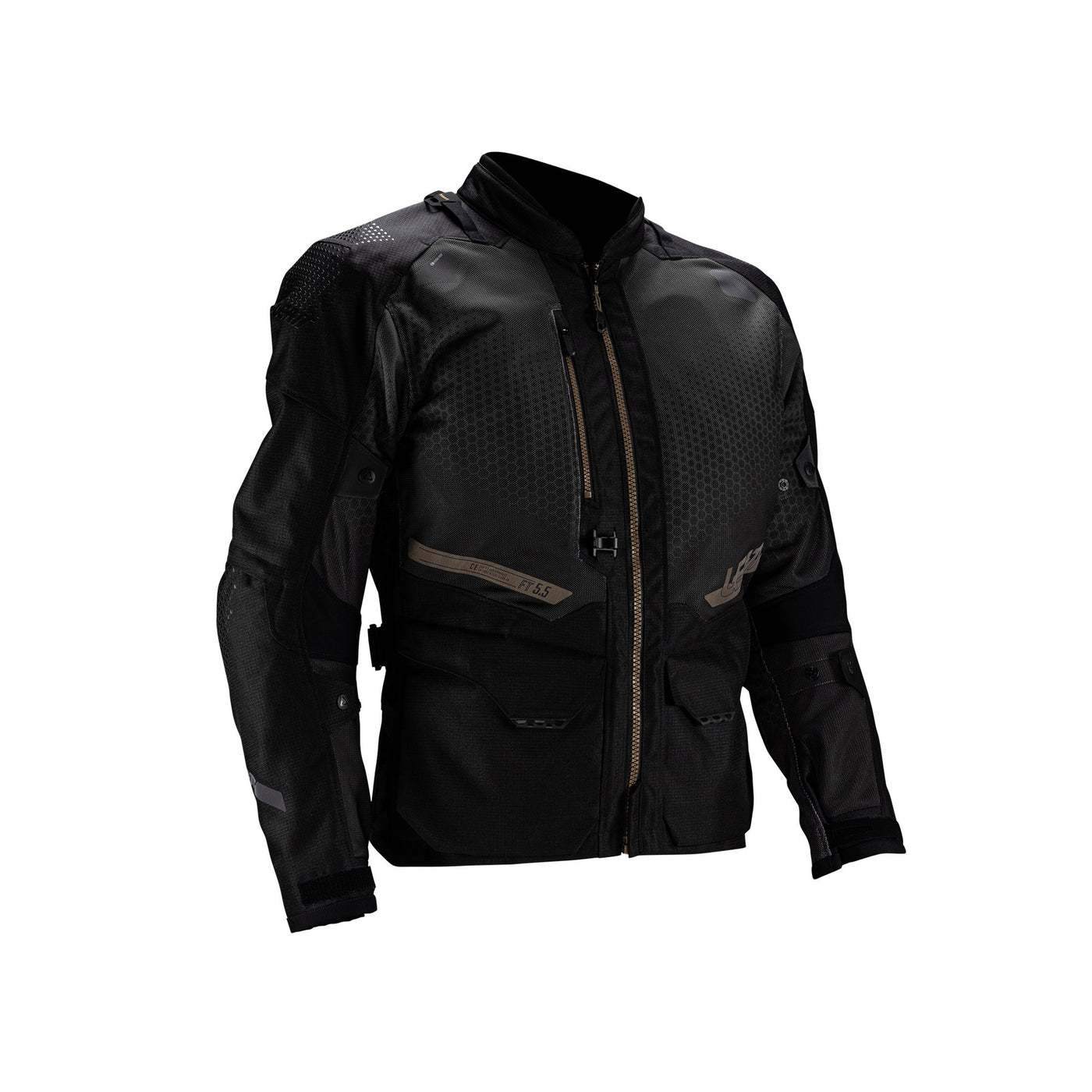 Leatt Jacket ADV FlowTour 5.5 Stealth Black/Grey