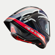 Alpinestars Helmet Supertech R10 Team Black/Carb/Blå/White