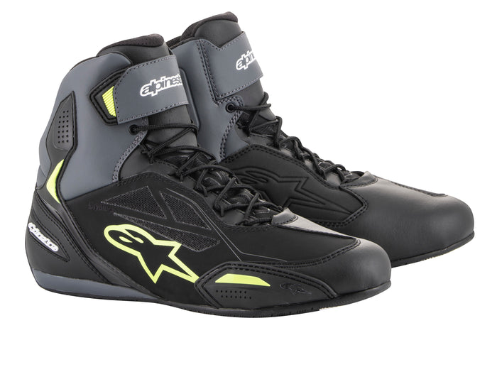 Alpinestars Shoe Faster-3 Drystar Black/Yellow fluo