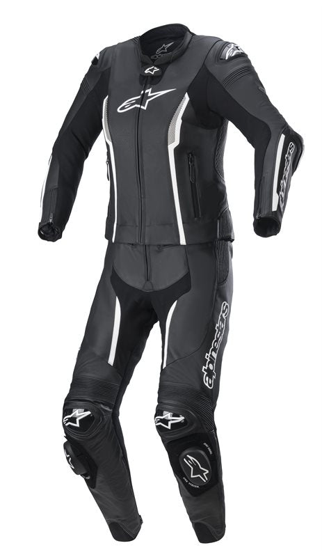 Alpinestars Leather suite Woman 2-pcs Missile v2 Black/White