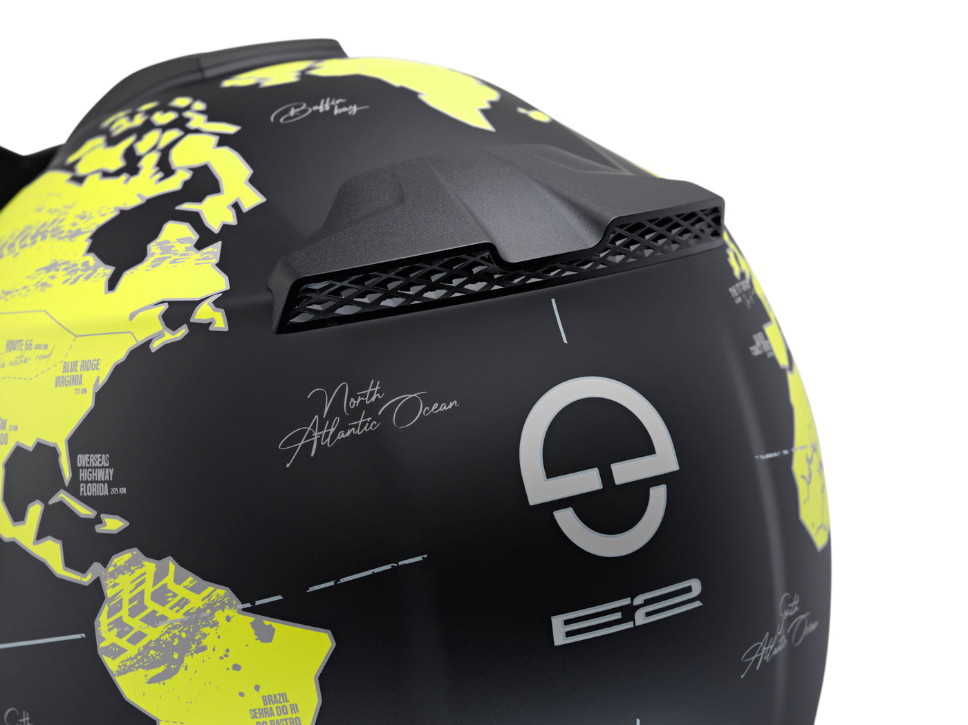 Schuberth Helmet E2 Atlas Matt Yellow/Grey