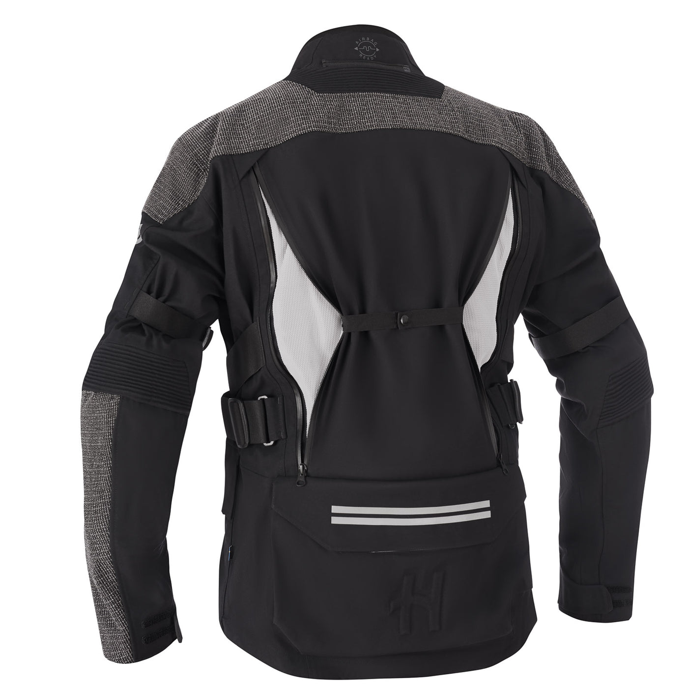 Halvarssons Textile jacket Dalen Black