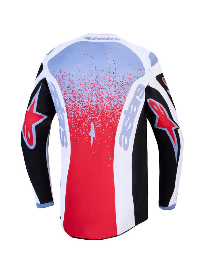 Alpinestars Jersey Fluid Drag Black/White/Blue/Red Fluo