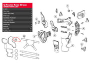 Leatt Padding kit Junior C-Frame Pair