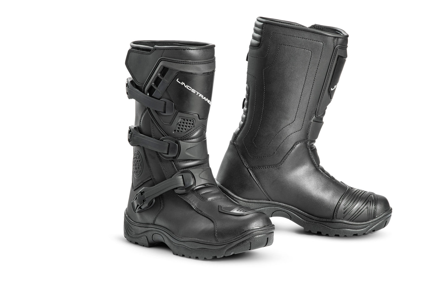 Lindstrands Boot Adventure leather black