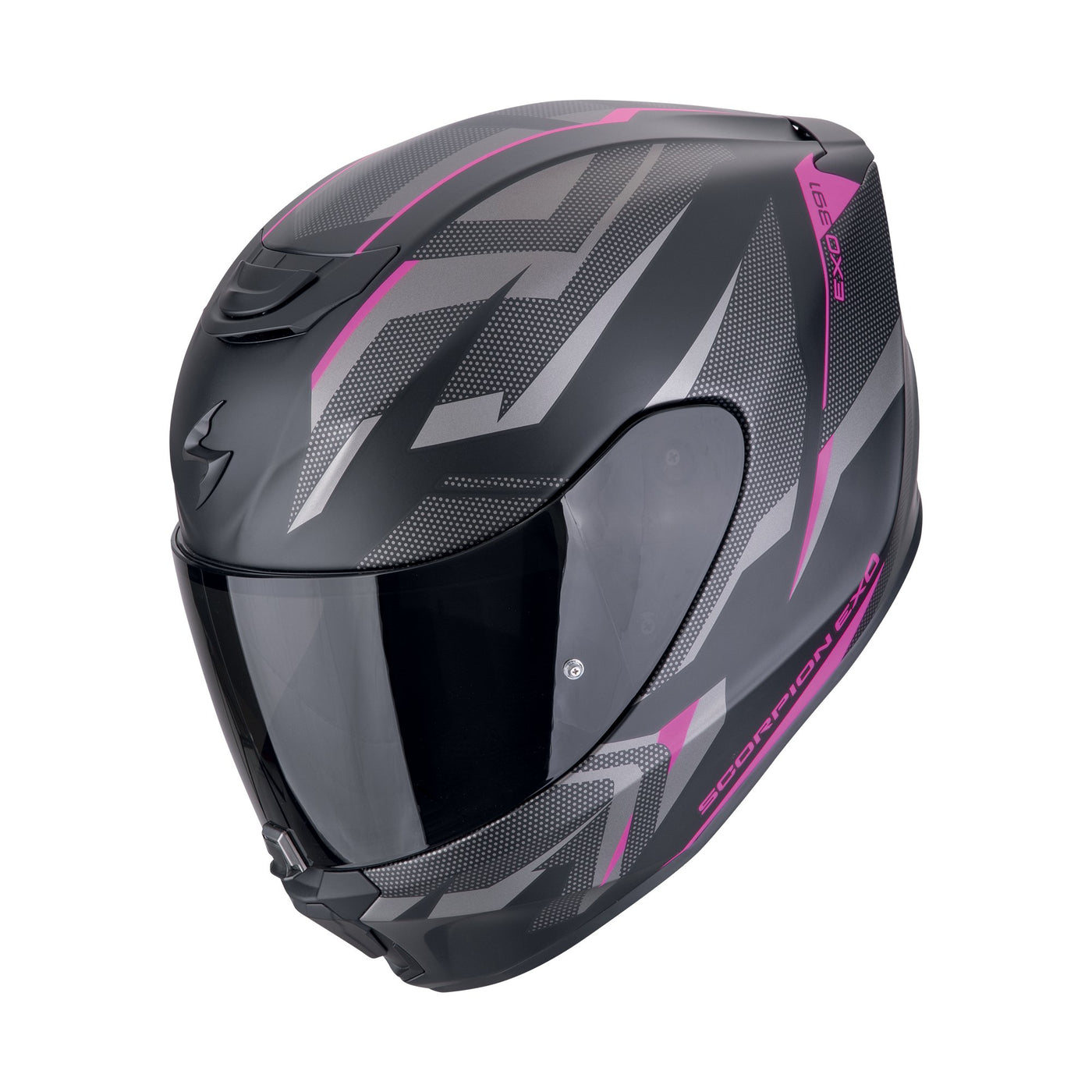 SCORPION Helmet EXO-391 AAXO Matt Black-Pink