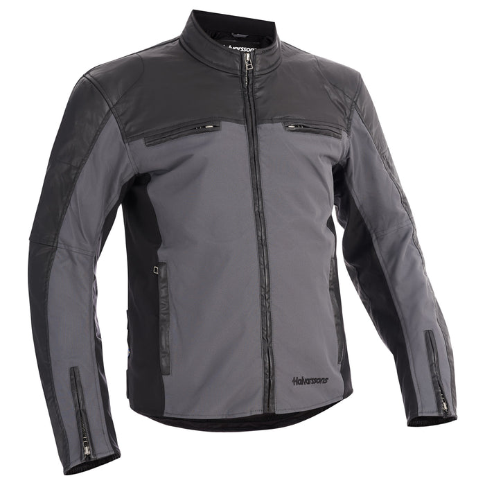 Halvarssons Textile Jacket Holmen Black/grey