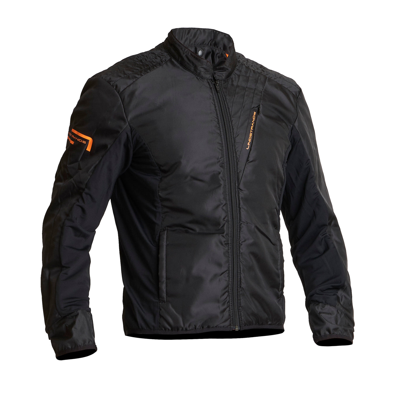 Lindstrands Textile Jacket Sunne Black/orange