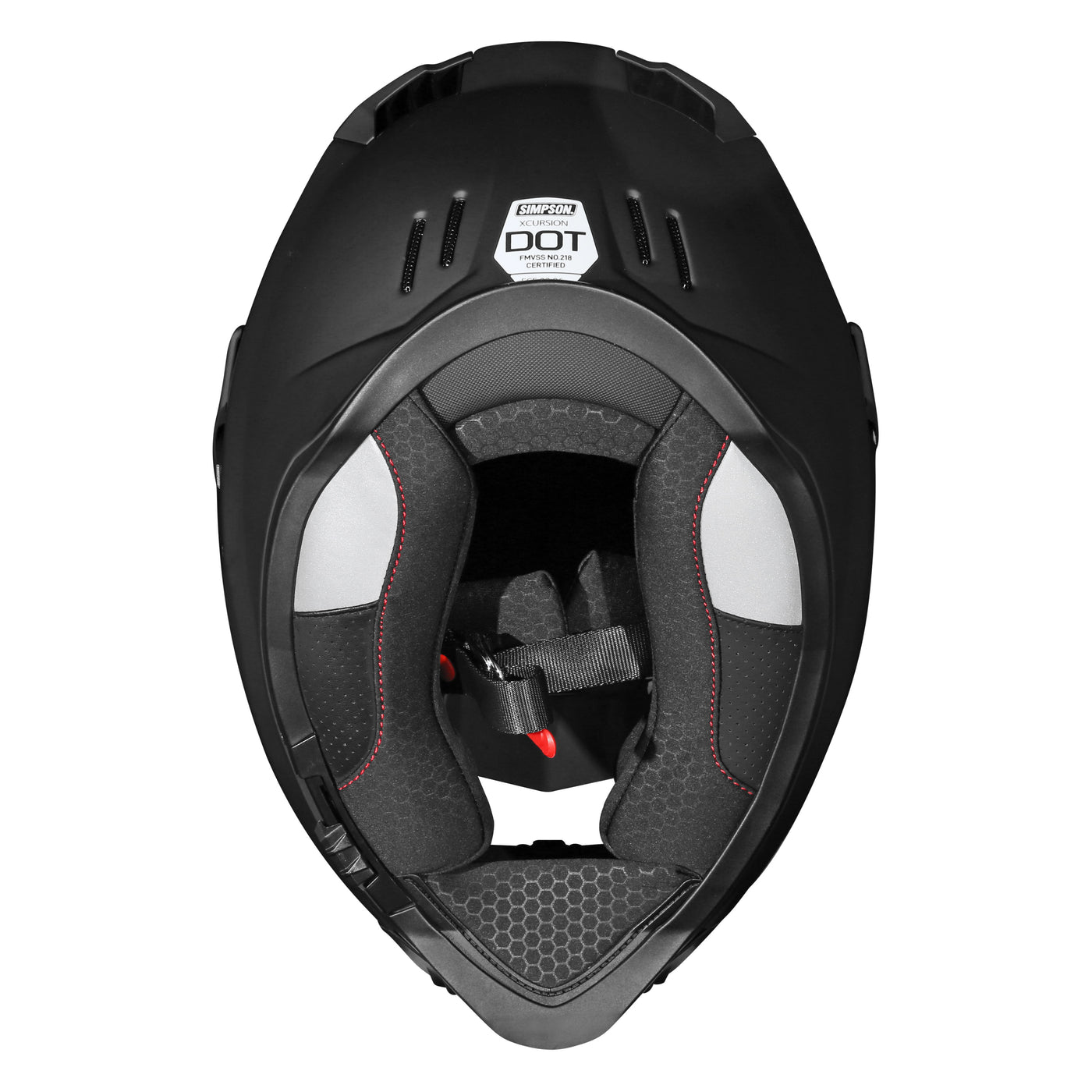SIMPSON Helmet Xcursion matt black