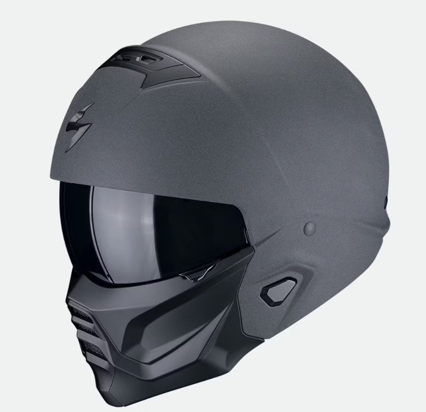 SCORPION Helmet EXO-COMBAT II graphite dark grey