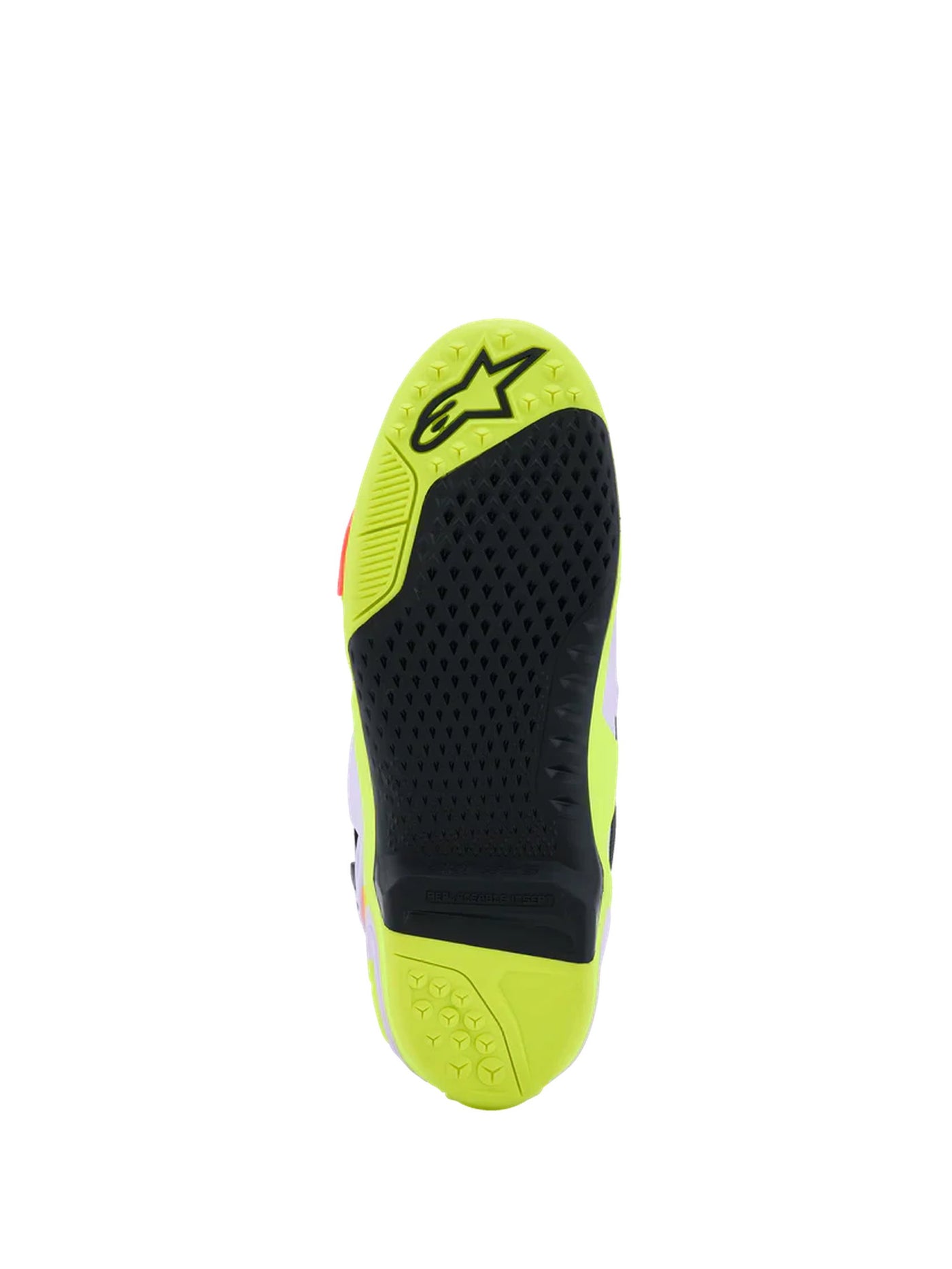 Alpinestars Boot Vented Tech 10 Purple/Fluo Yellow/Pink
