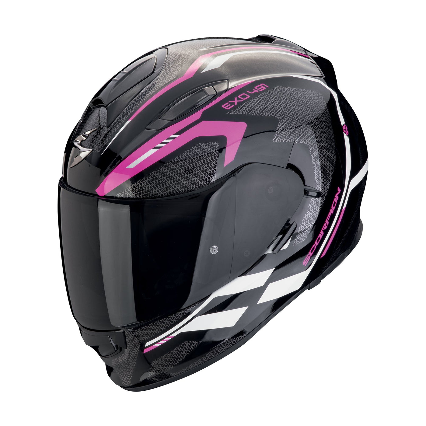 SCORPION Helmet EXO-491 KRIPTA Black-Pink-White