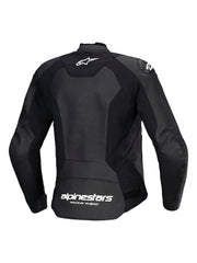 Alpinestars Leather Jacket Woman Faster v3 Black/White