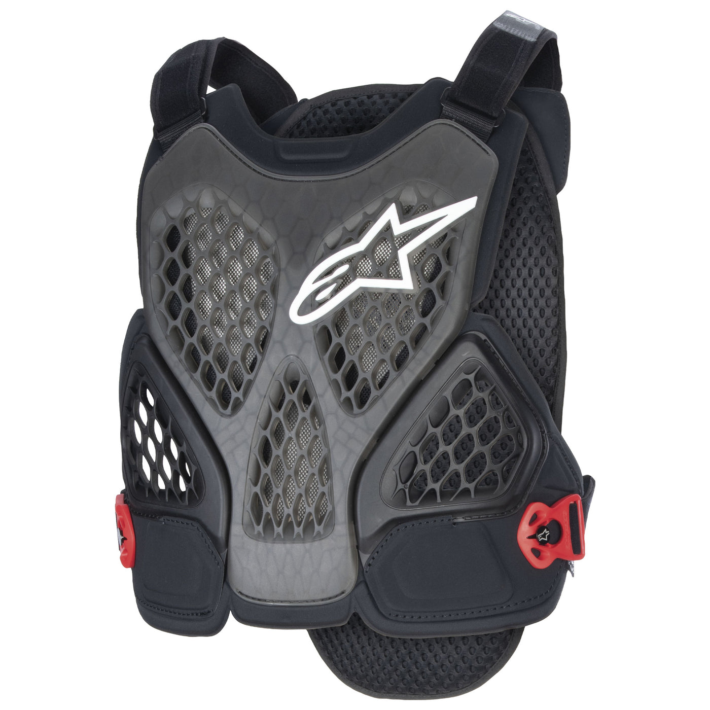 Alpinestars A-6 Plasma Chest Protector Black Anthracite Red XL