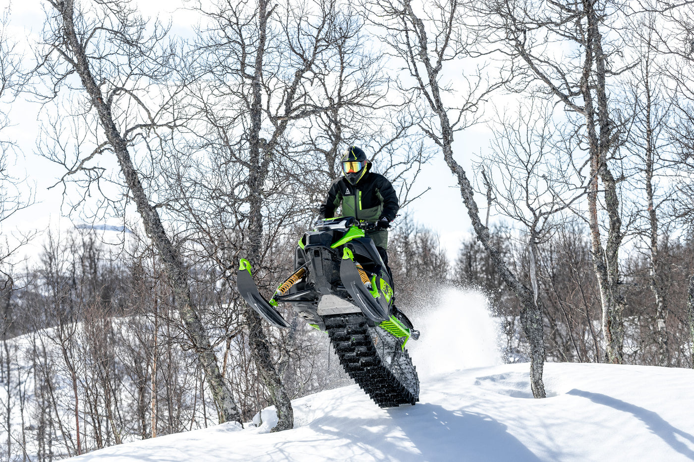 AMOQ Dynamic Monosuit Black/Military Green/Hivis