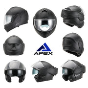 AMOQ Helmet MI200 mattblack