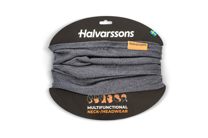 Halvarssons neck warmer Neck tube H Grey