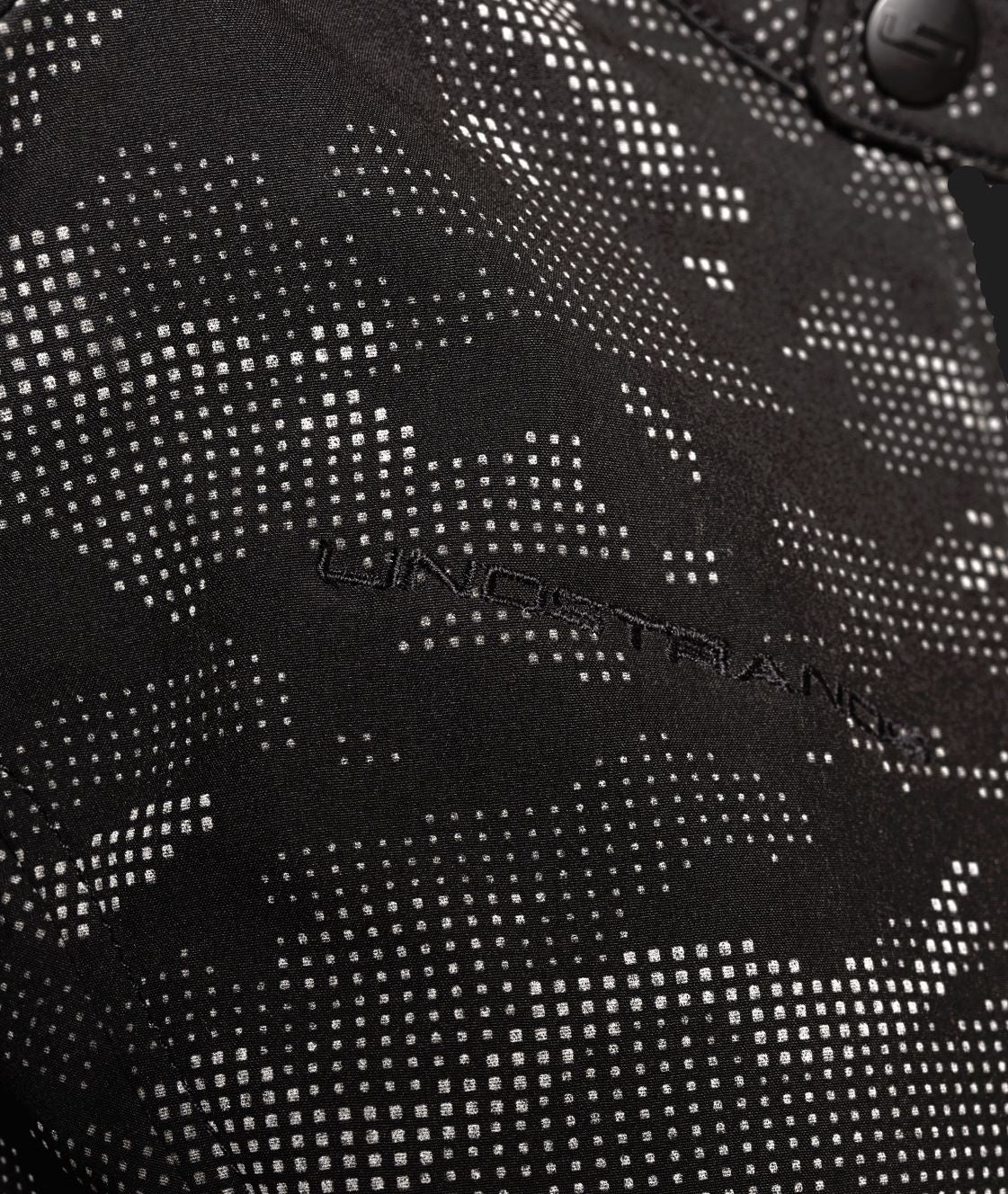 Lindstrands Textile jacket Frisen Black/reflecting pattern