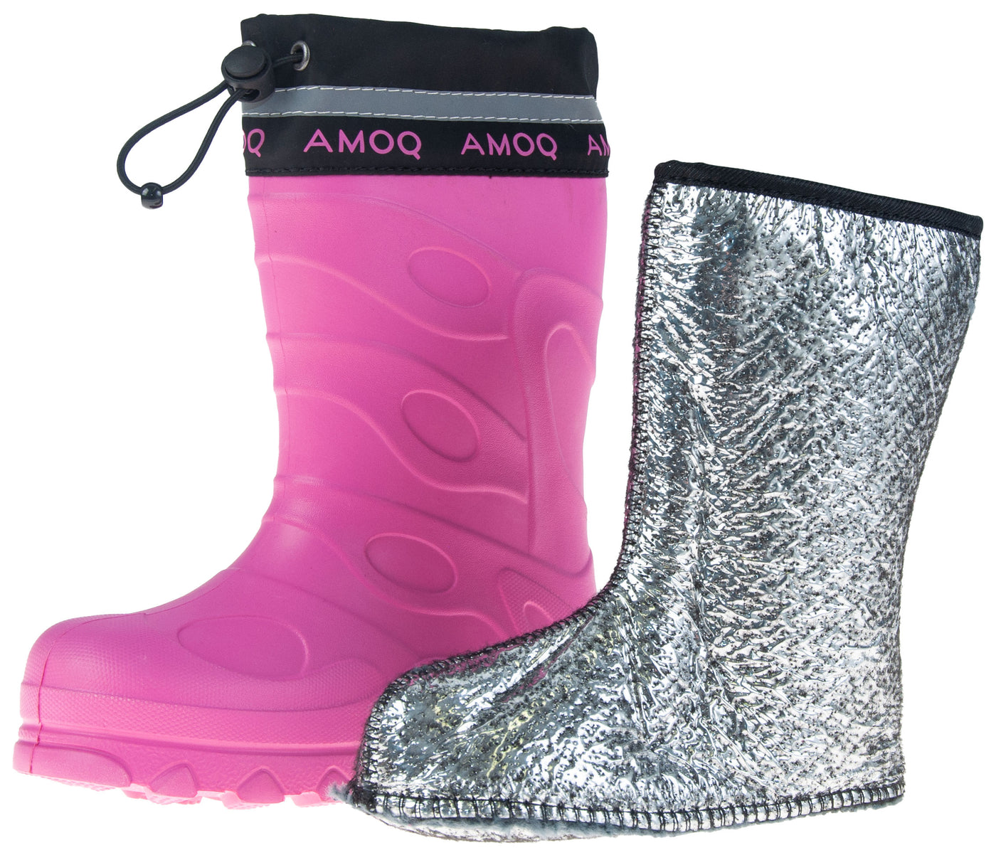 AMOQ Freetime JNR Boots pink