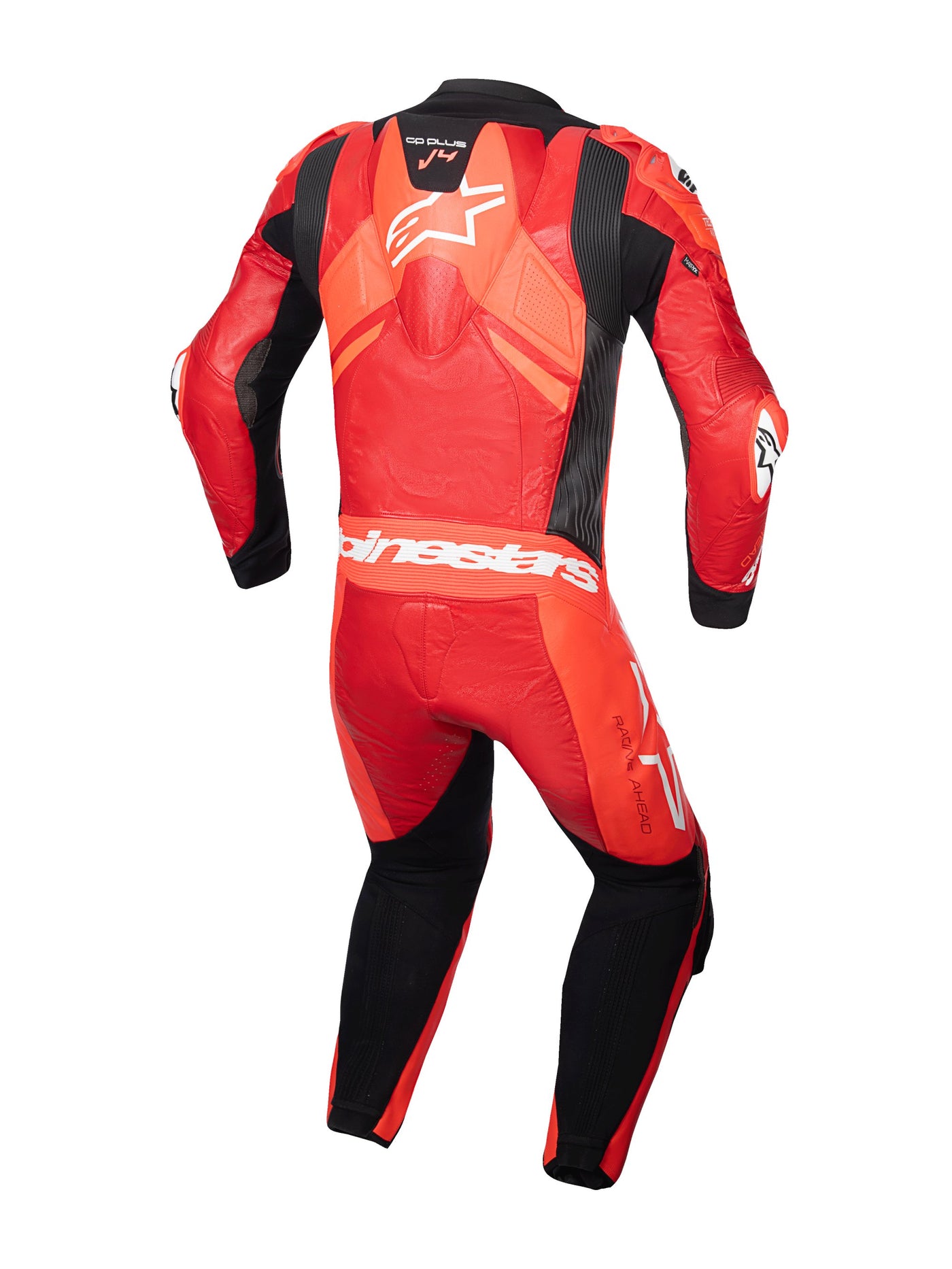 Alpinestars Leather suite 1-pcs GP Plus v4 Sprint Red Fluo