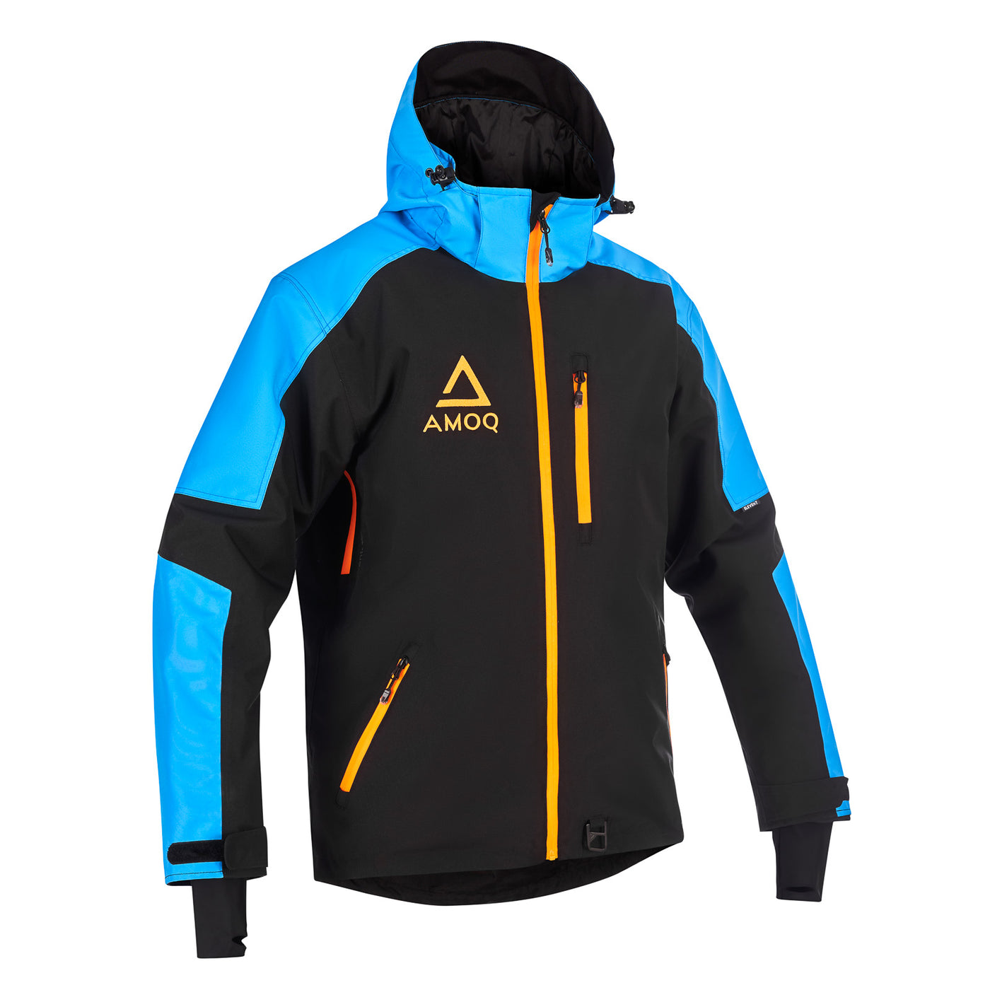 AMOQ Void V2 Jacket Insulated Black/Sky Blue/Orange